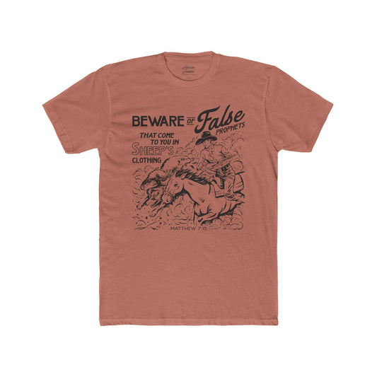 Beware- Cotton Crew Tee