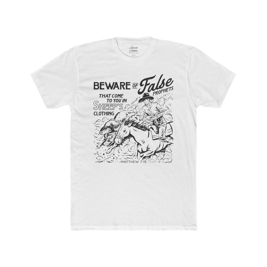 Beware- Cotton Crew Tee