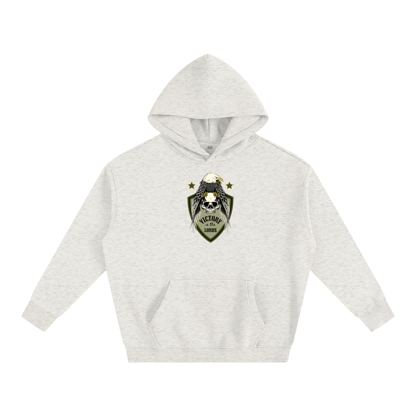 Victory is the LORDS-Oversize Fleeced Hoodie
