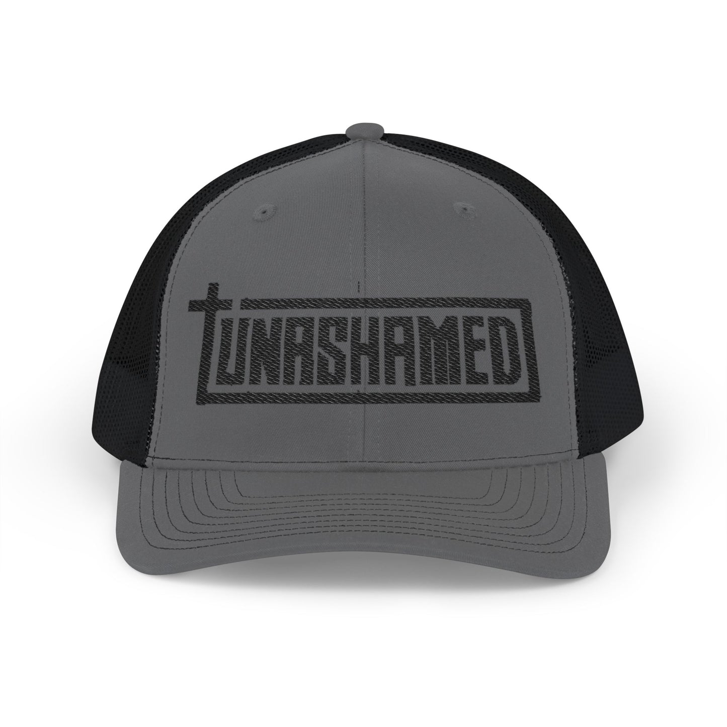 Unashamed Snapback Trucker Cap (Embroidery)