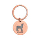 Bummer Stainless Steel Round Keychain (Engraving)