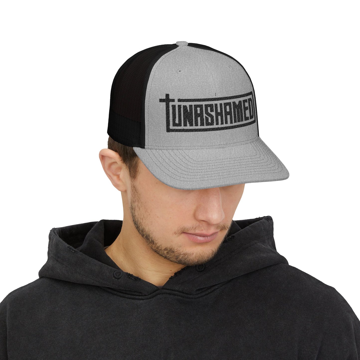 Unashamed Snapback Trucker Cap (Embroidery)
