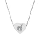 Bummer Heart Necklace (Engraving)