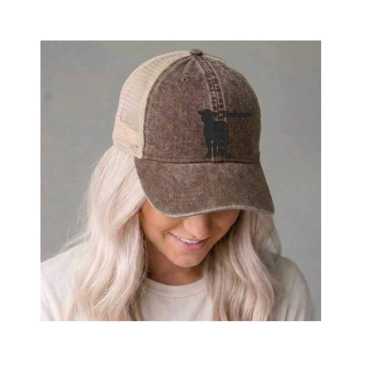 Bummer Women's Washed Mesh-Back Cap