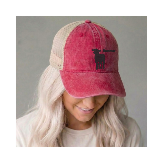Bummer Women's Washed Mesh-Back Cap