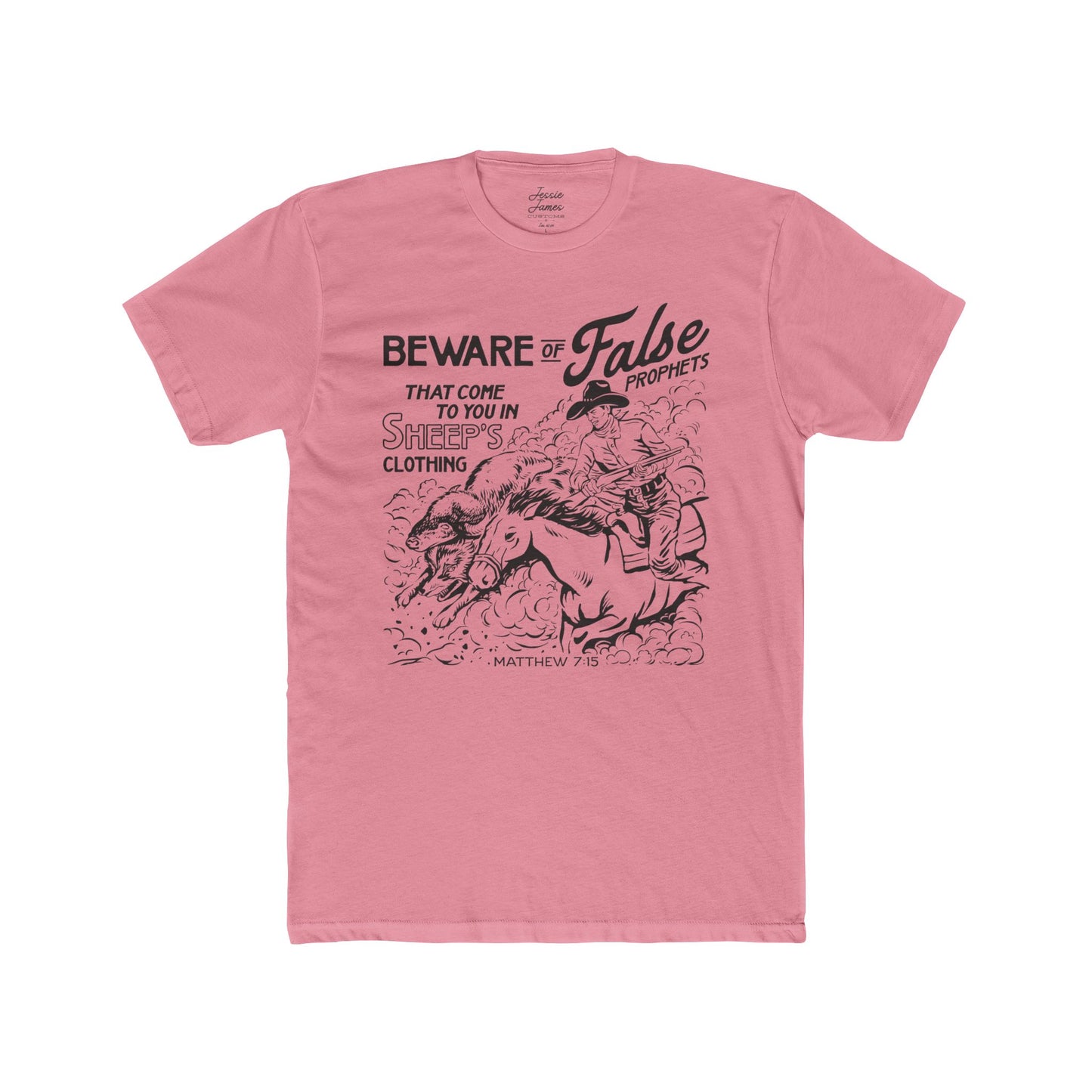 Beware- Cotton Crew Tee