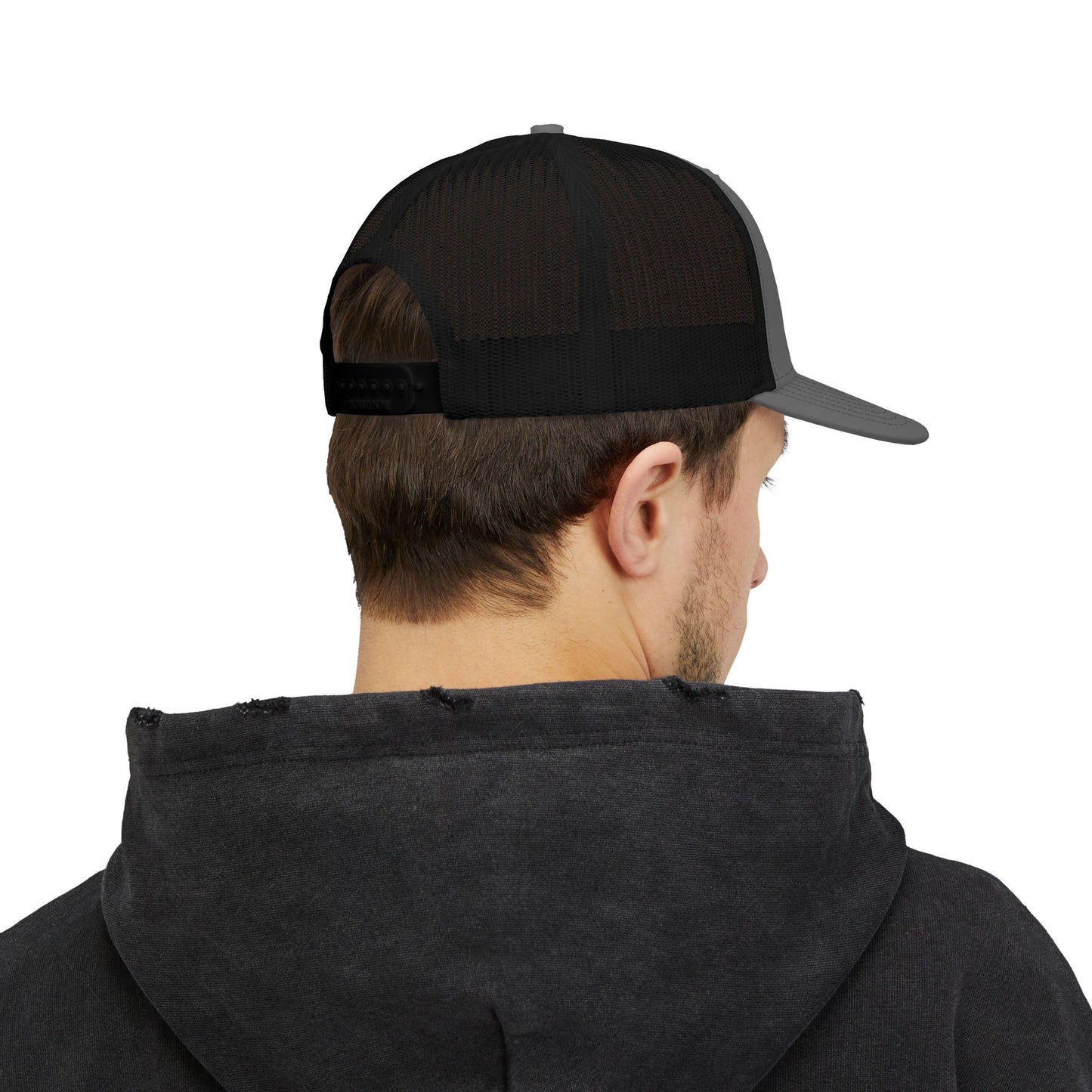 Unashamed Snapback Trucker Cap (Embroidery)