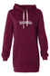 Live Humble Hooded Sweatshirt Dress