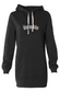 Live Humble Hooded Sweatshirt Dress