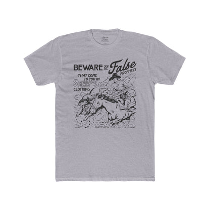Beware- Cotton Crew Tee