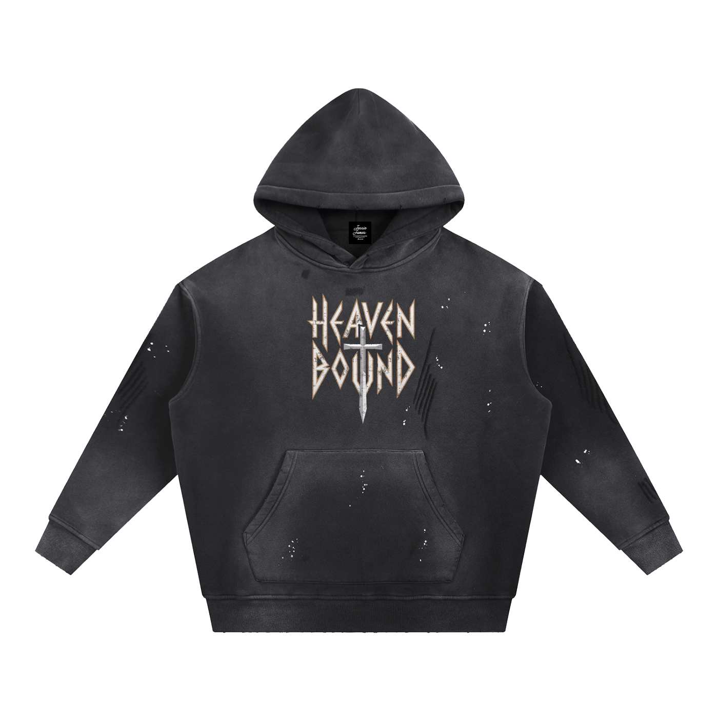Christian Hoodie,Christian Clothing,Distressed Hoodie,100% Cotton,Fath Fashion