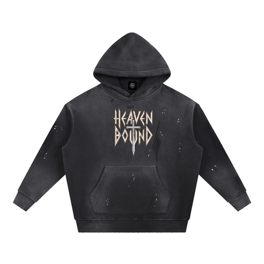 Christian Hoodie,Christian Clothing,Distressed Hoodie,100% Cotton,Fath Fashion