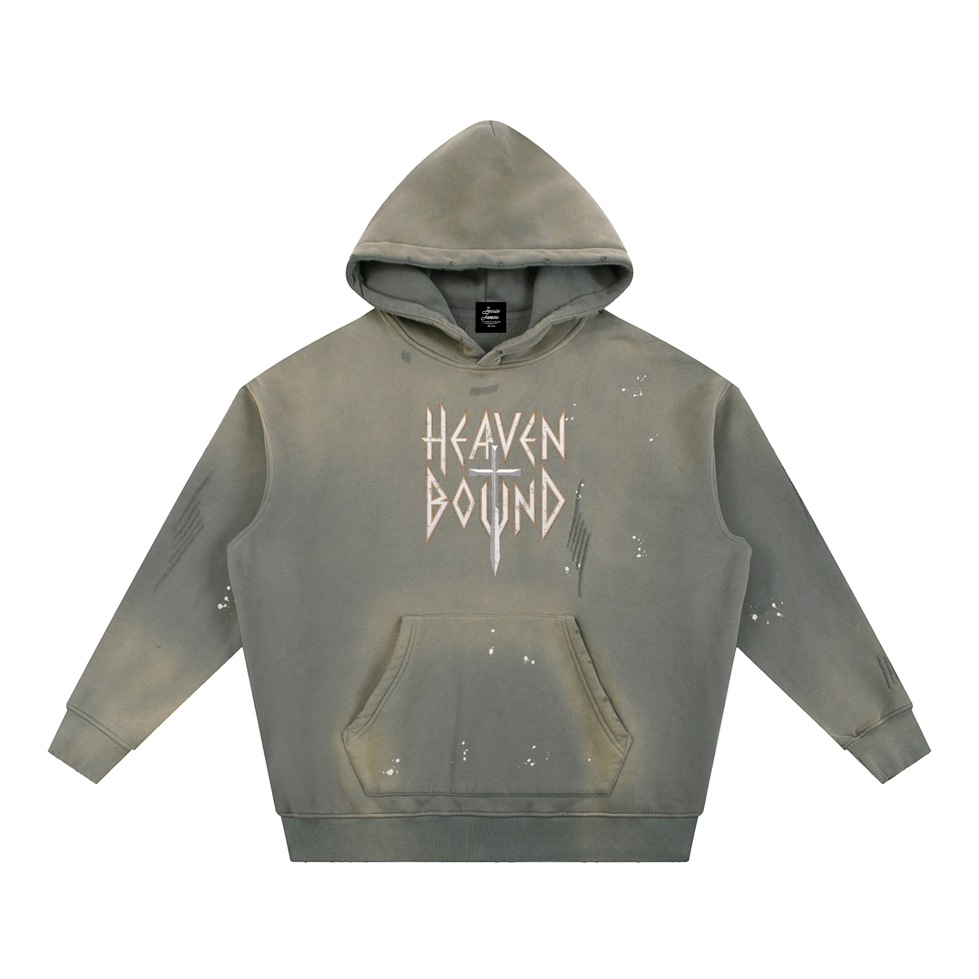 Christian Hoodie,Christian Clothing,Distressed Hoodie,100% Cotton,Fath Fashion